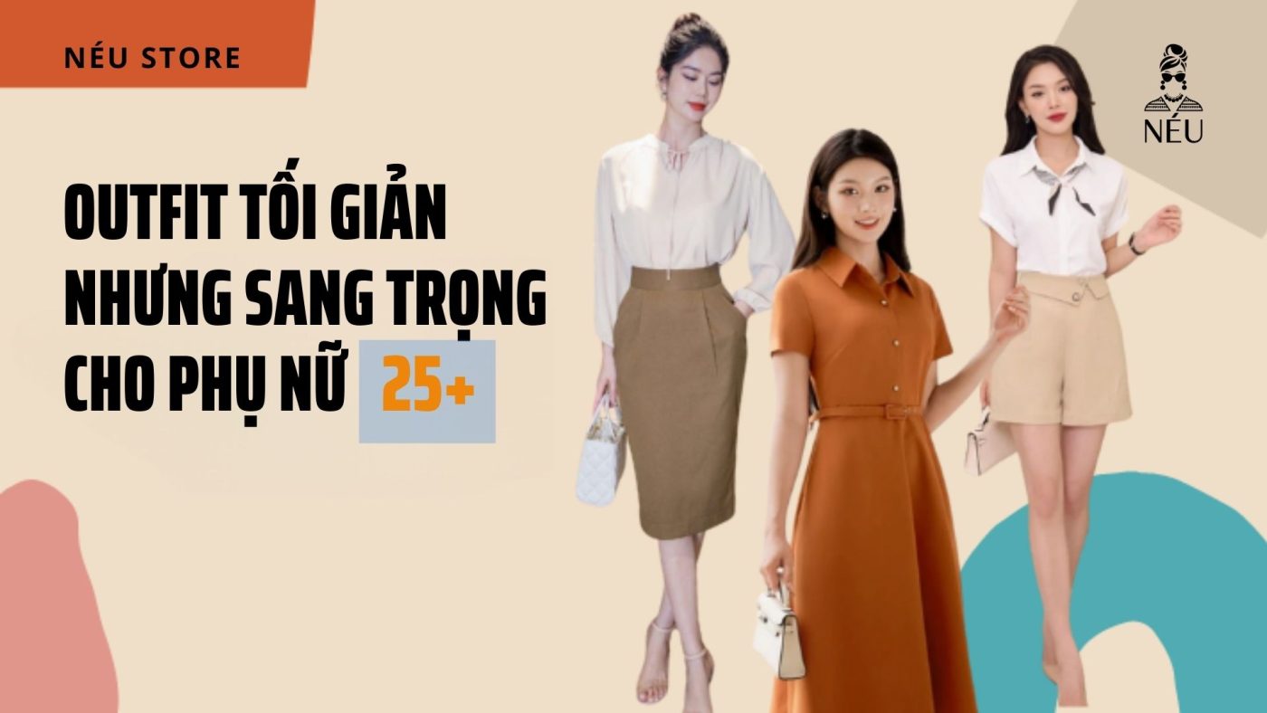 Outfit tối giản nhưng sang trọng